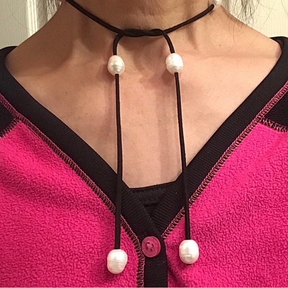 🎱[2/$36.00]🎱 Freshwater Pearl Choker - Picture 2 of 5